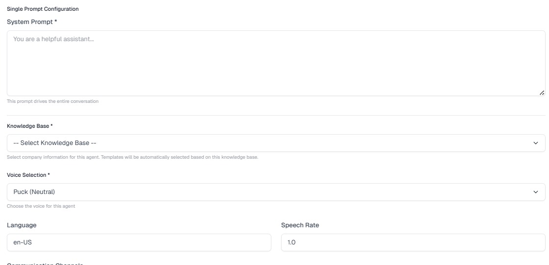 Knowledge Base Screenshot