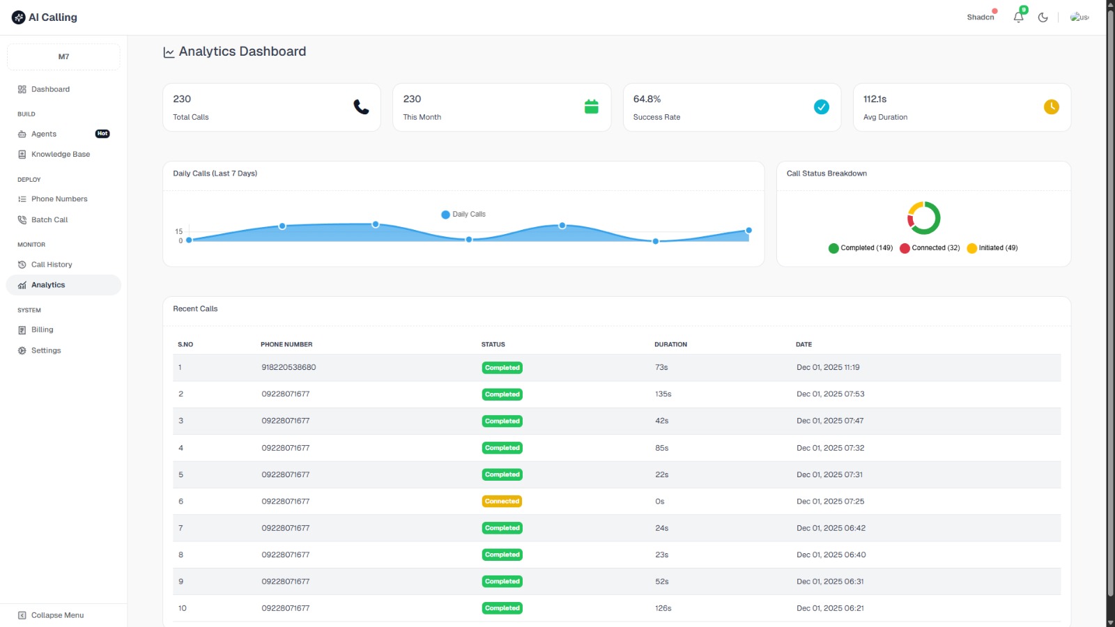 Knowledge Base Screenshot