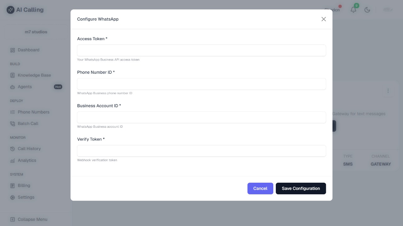 Knowledge Base Screenshot